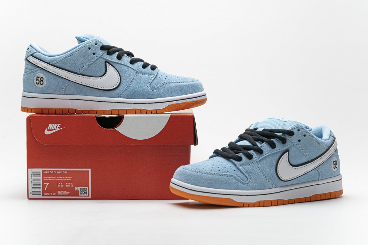 Nike Dunk SB Low Club 58 Gulf BQ6817-401 - Image 5