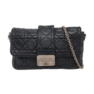 Miss Dior Cannage Calfskin Black