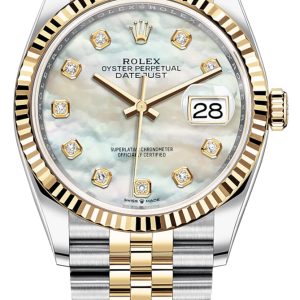 Rolex Datejust 36mm 2022 Mother of Pearl Dial 126233