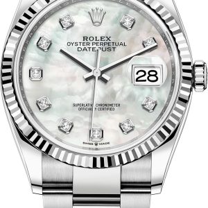 2022 Rolex Datejust 36mm Mother of Pearl on Oyster 126234