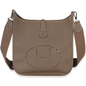 Etoupe Epsom Evelyne III PM 29 PHW