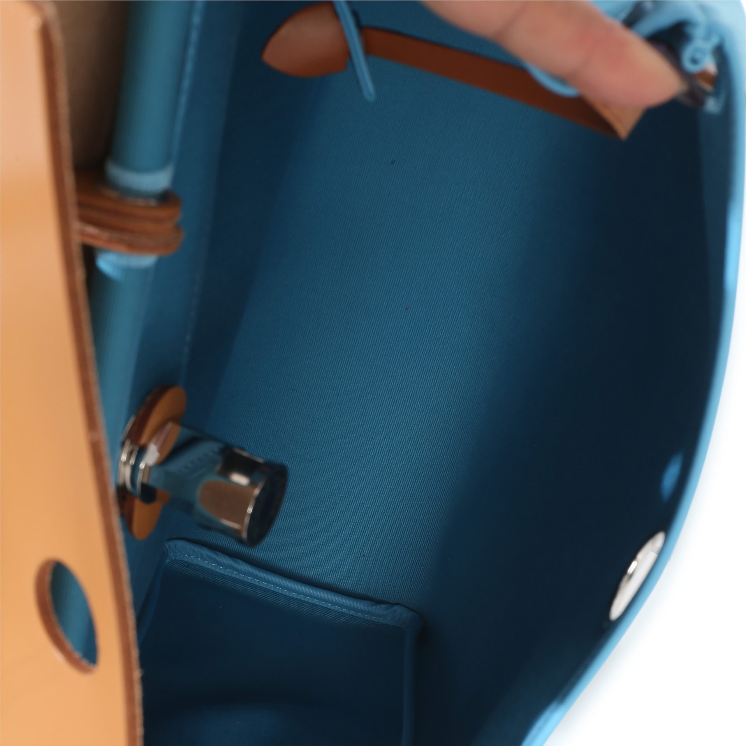 Bleu Azteque Toile Vache Hunter Herbag Zip 31 PM PHW - 图片 8