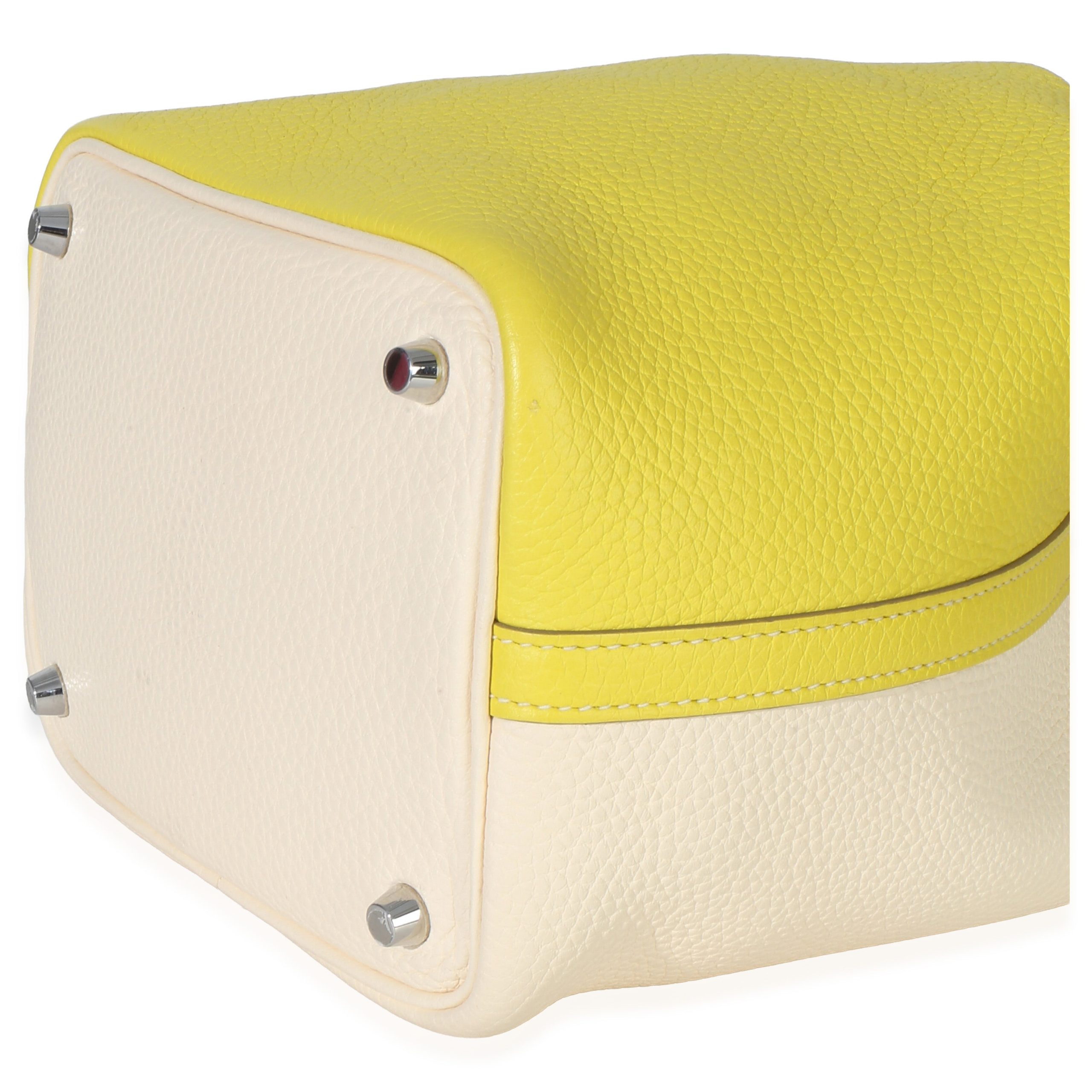 Clemence Bi-Color Lime Nata Picotin Lock 18 PHW - 图片 7