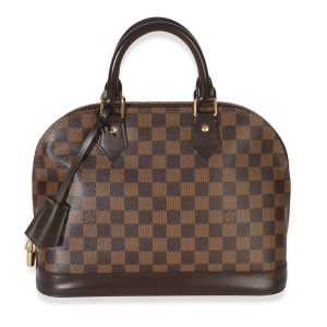 Damier Ebene Canvas Alma PM