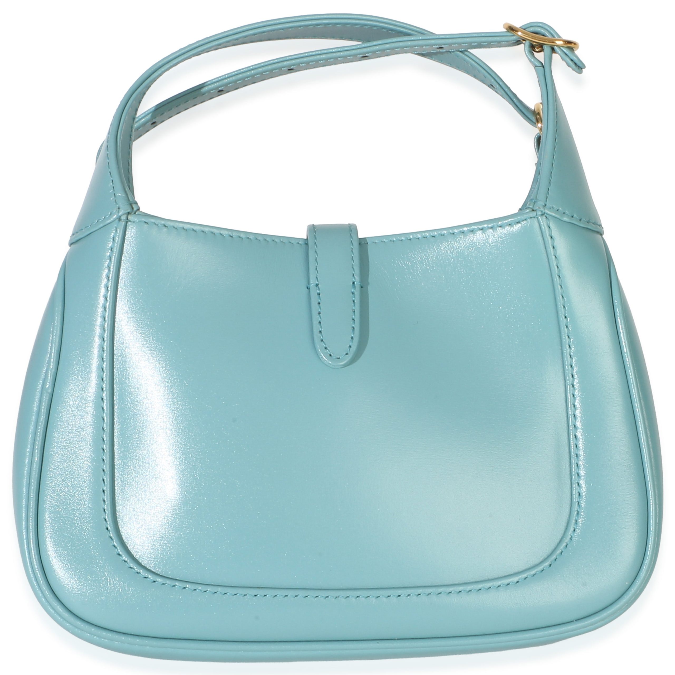 Dusty Azure Boarded Dyana Lux Calfskin Mini Jackie 1961 Hobo - 图片 4