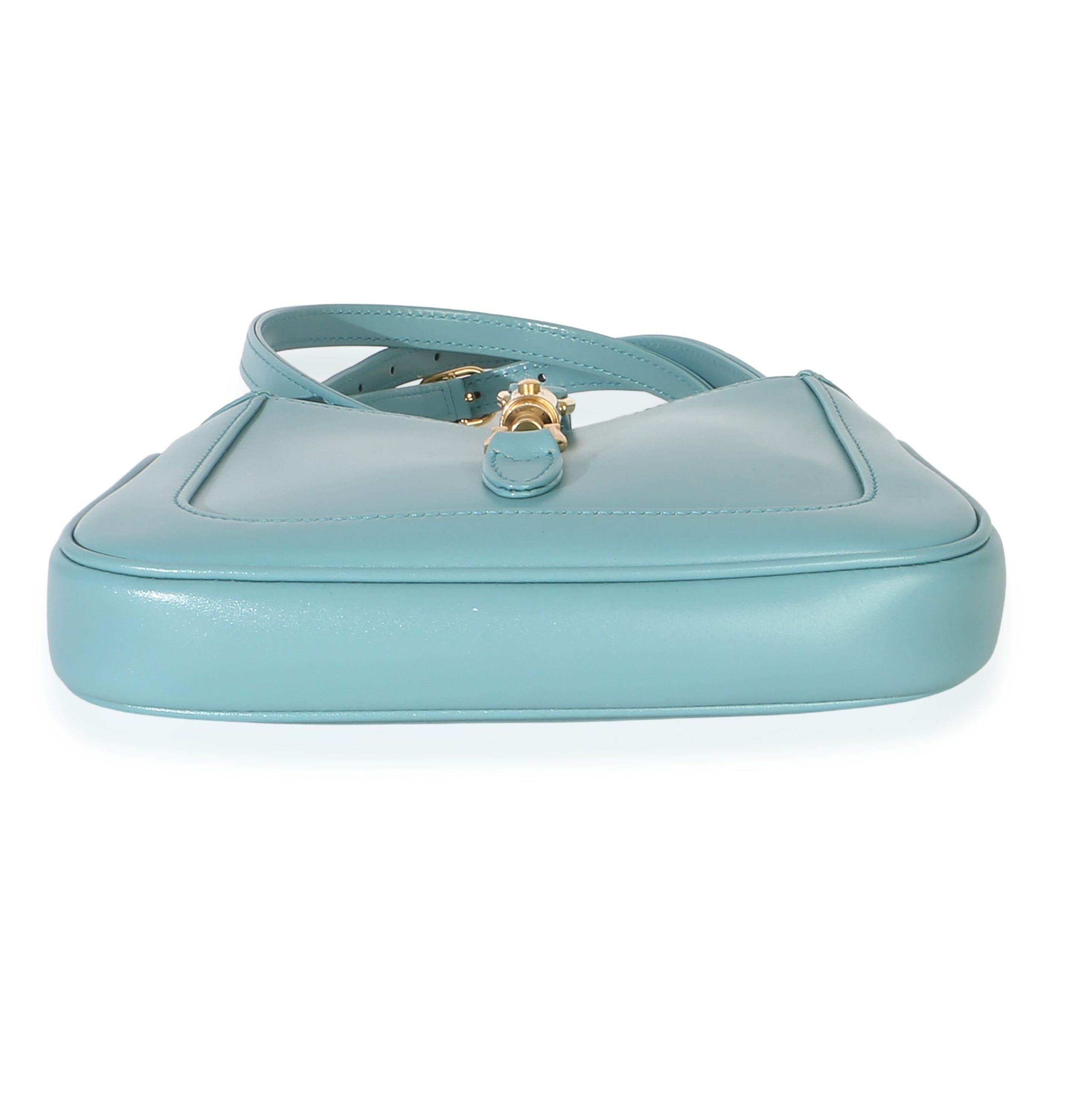 Dusty Azure Boarded Dyana Lux Calfskin Mini Jackie 1961 Hobo - 图片 5