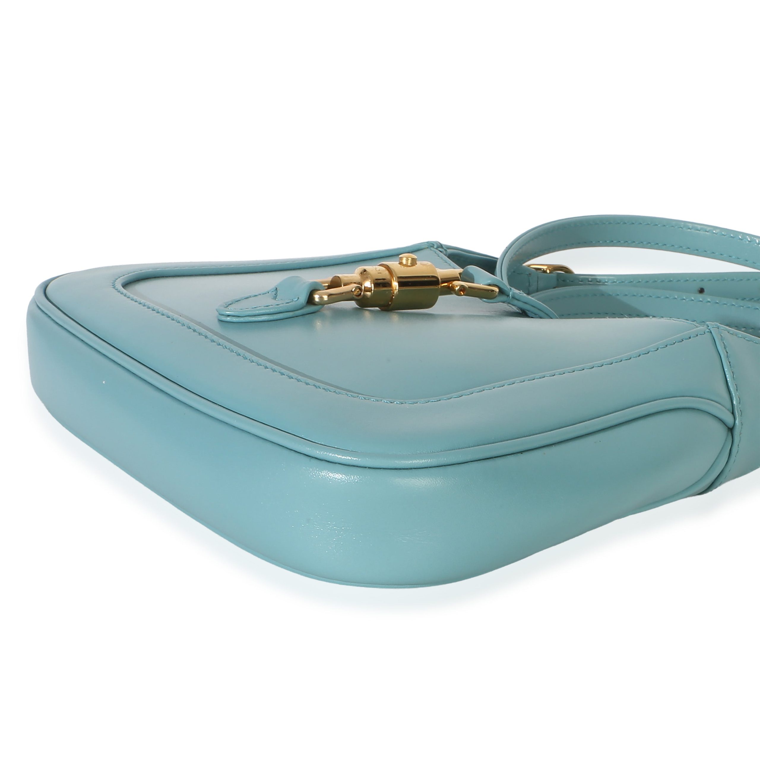 Dusty Azure Boarded Dyana Lux Calfskin Mini Jackie 1961 Hobo - 图片 7