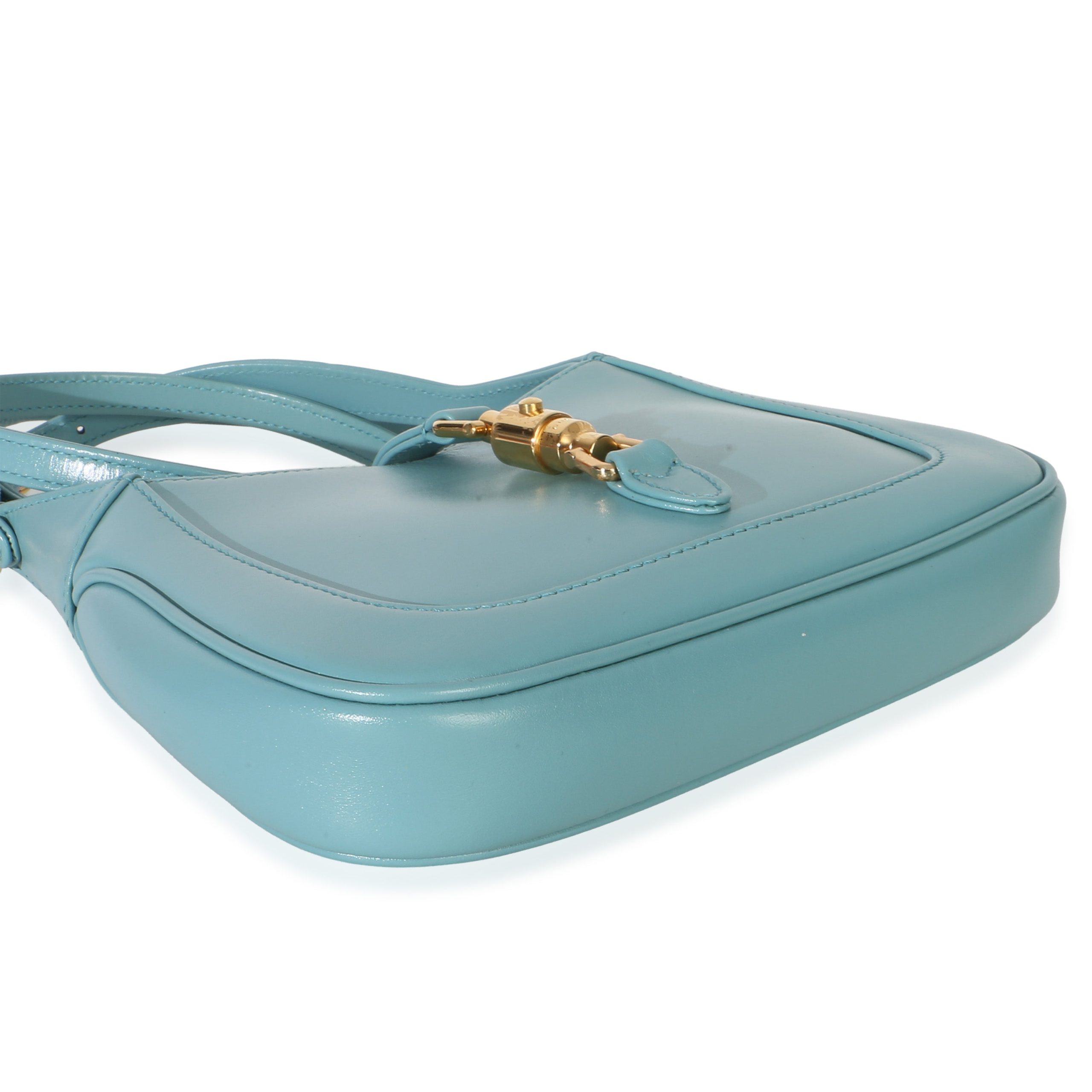Dusty Azure Boarded Dyana Lux Calfskin Mini Jackie 1961 Hobo - 图片 6