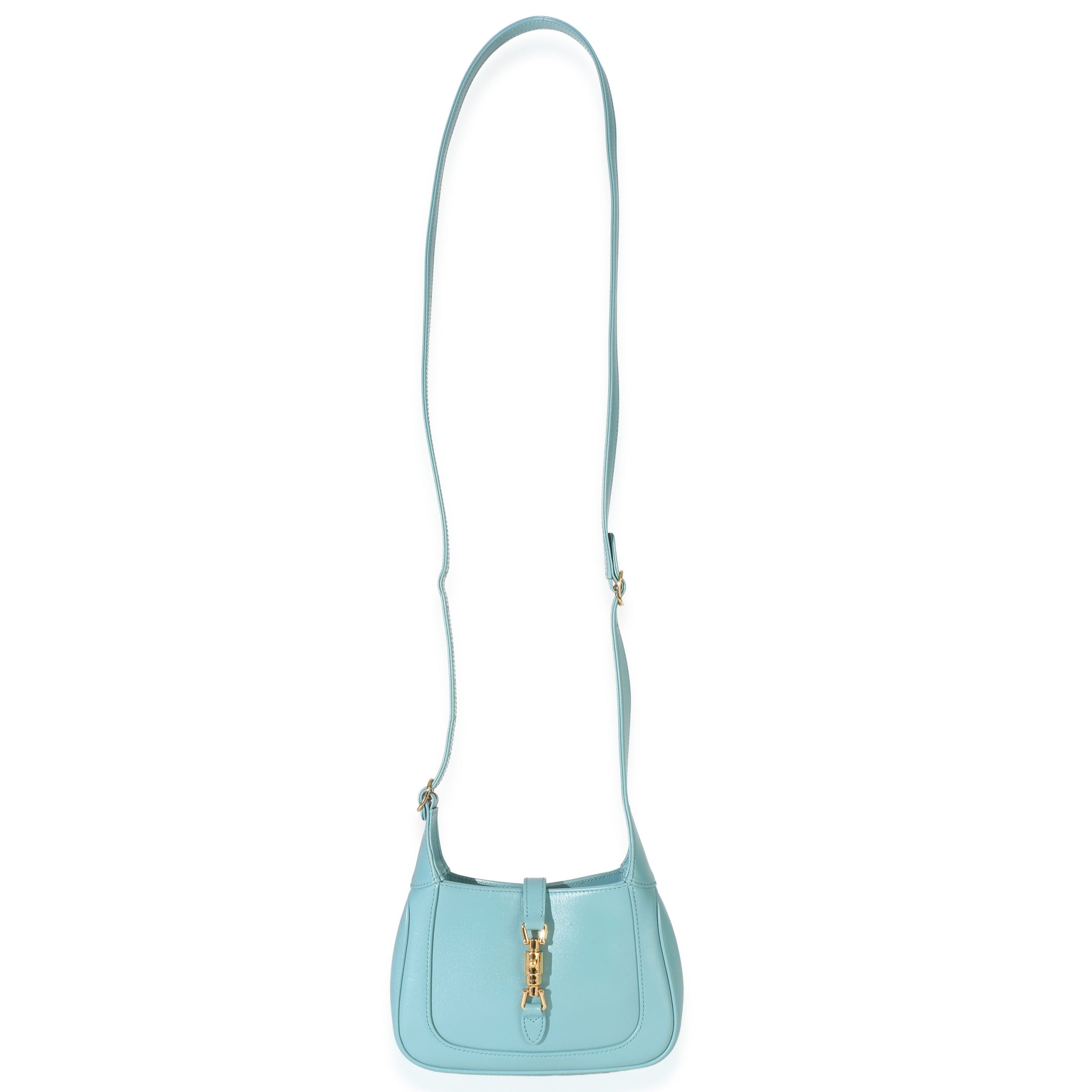 Dusty Azure Boarded Dyana Lux Calfskin Mini Jackie 1961 Hobo - 图片 8