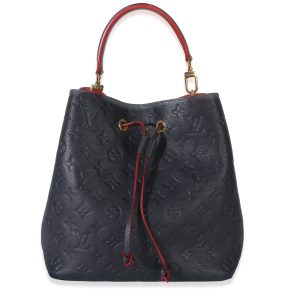 Marine Rouge Monogram Empreinte NeoNoe MM