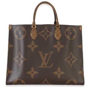 Reverse Monogram Canvas Onthego GM