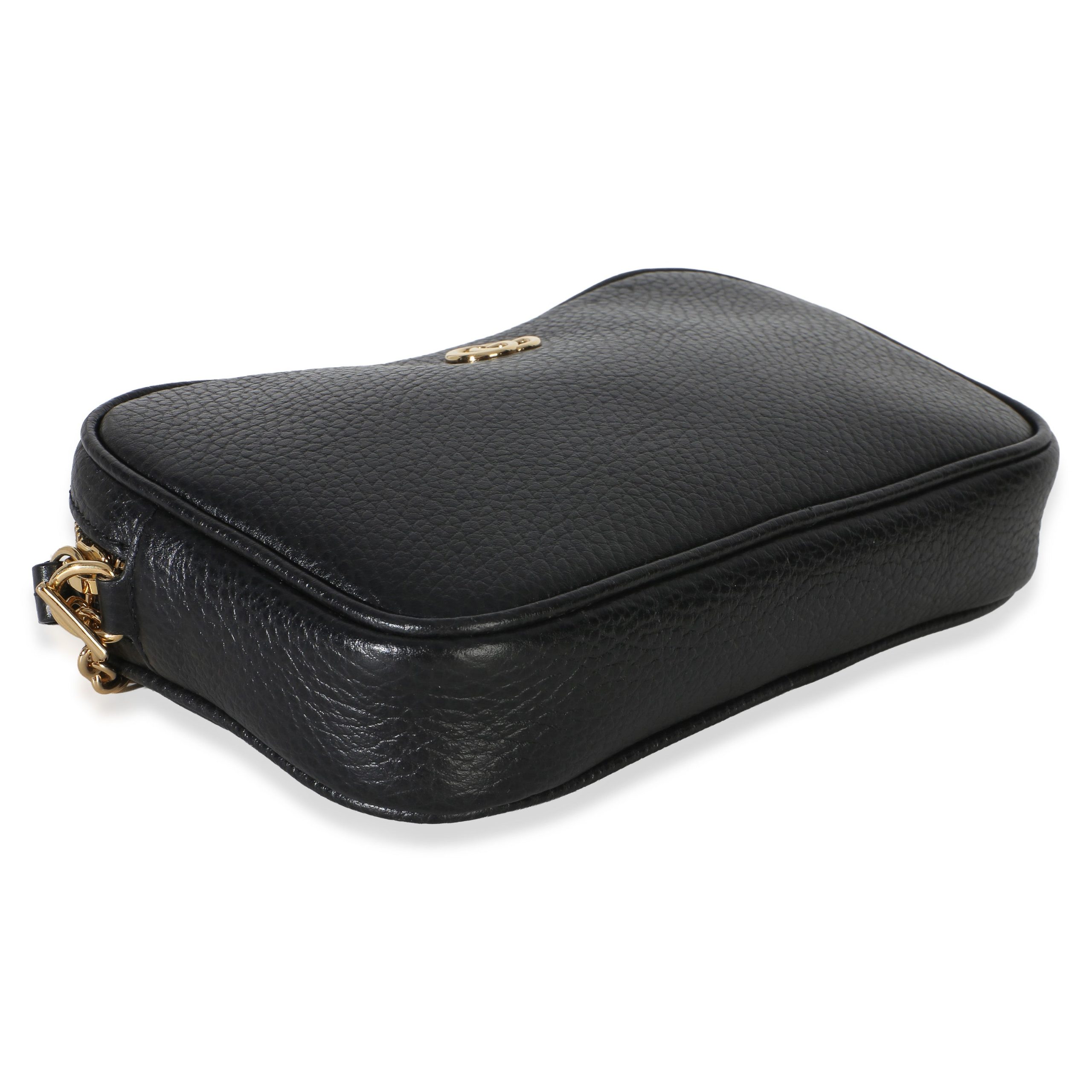 Black Dollar Calfskin Super Mini GG Marmont Chain Shoulder Bag - 图片 6