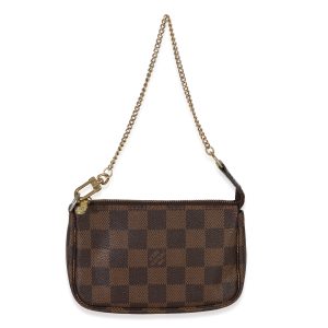 Damier Ebene Canvas Mini Pochette Accessoires