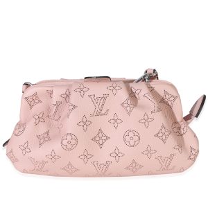 Pink Monogram Mahina Scala Mini Pouch