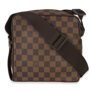 Damier Ebene Canvas Olav PM Messenger Bag