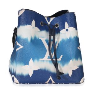 Blue Monogram Escale Canvas NeoNoe MM