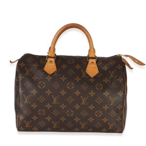 Monogram Canvas Speedy 30