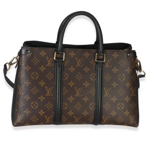 Black Monogram Canvas Soufflot MM