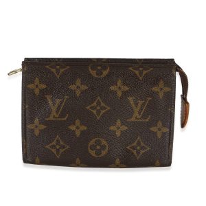 Monogram Canvas Toiletry Pouch 15