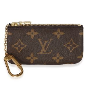 Monogram Canvas Key Pouch