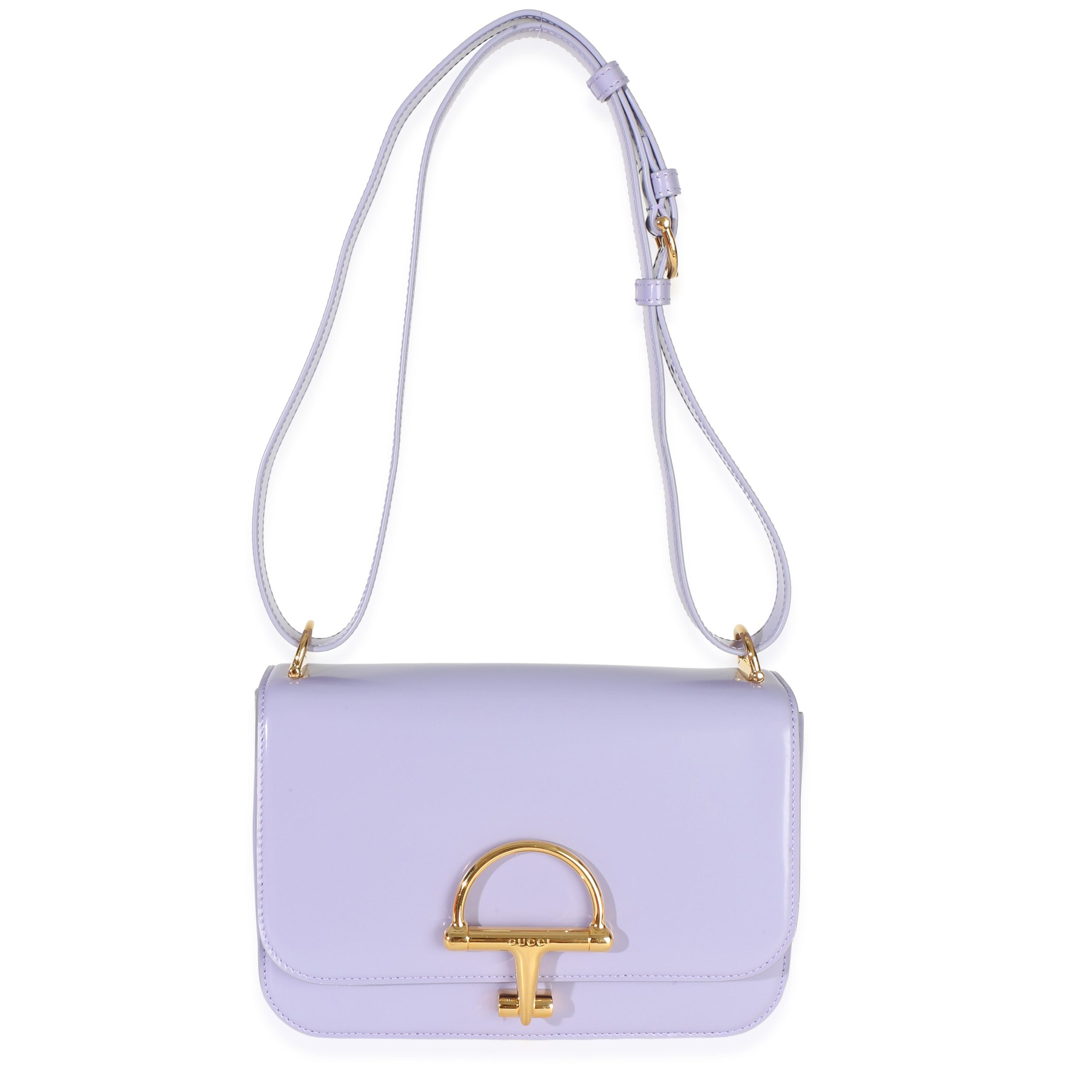 Light Purple Spice Lux Nappa Small Siena Shoulder Bag