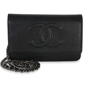 Black Caviar Timeless Wallet On Chain