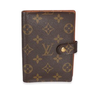 Monogram Canvas Small Ring Agenda Cover