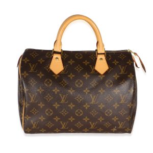 Monogram Canvas Speedy 30