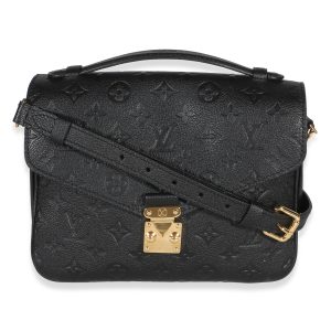 Black Monogram Empreinte Pochette Metis