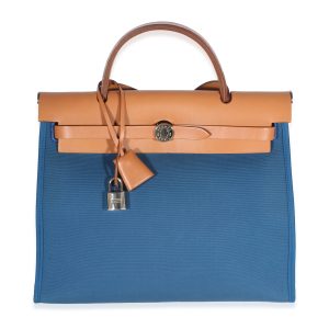 Herbag 31 Bleu Izimir Fauve Toile Vache Hunter Herbag Zip 31 PM PHW