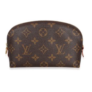 Monogram Canvas Cosmetic Pouch