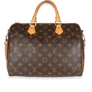 Monogram Canvas Speedy Bandouliere 30