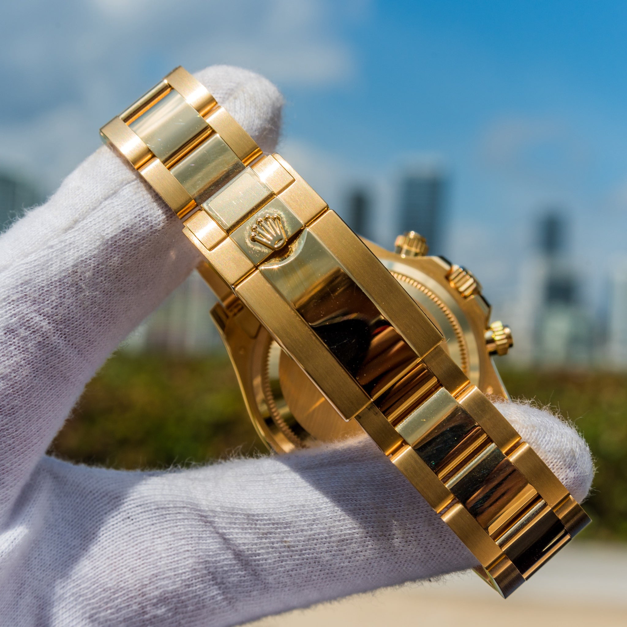 Rolex 2025 Daytona 116508 Gold Dial - Image 5