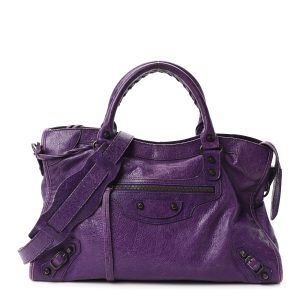 Agneau Classic Hardware City Dark Violet