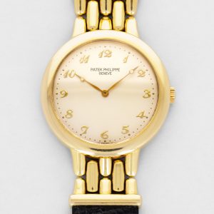 Patek Philippe Yellow Gold Calatrava Ref. 3915 with Original Papers