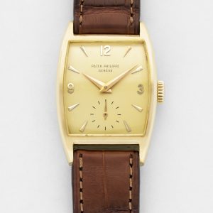 Patek Philippe Yellow Gold Tonneau Ref. 2469