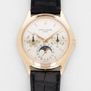 Patek Philippe Pink Gold Perpetual Calendar Second Series Watch Ref. 3940