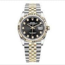 Rolex Datejust 36mm 2022 Black Diamond Dial Jubilee 126233