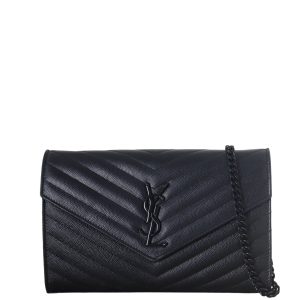 Saint Laurent Cassandre Chain Wallet