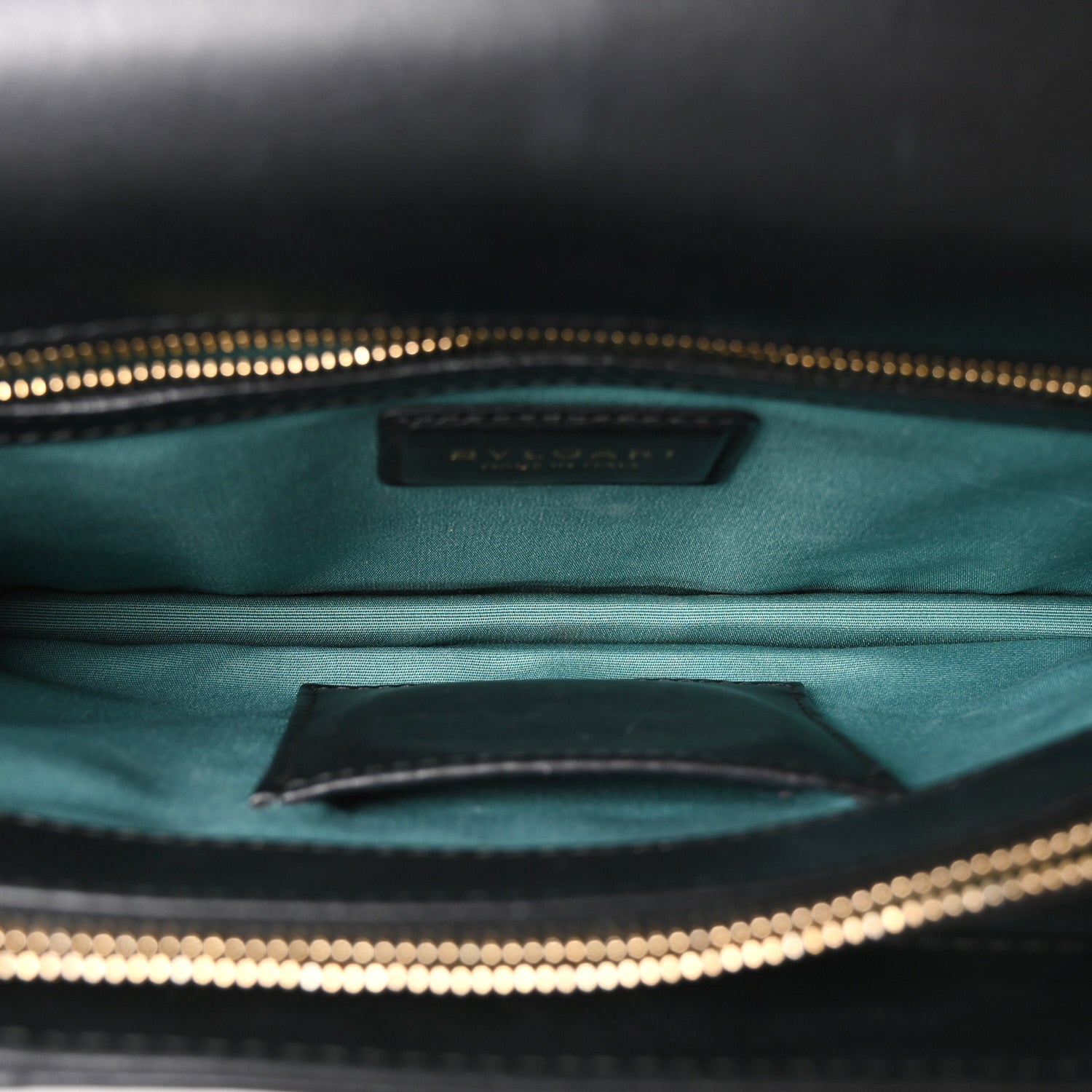 Calfskin Serpenti Forever Shoulder Bag Black - Image 6