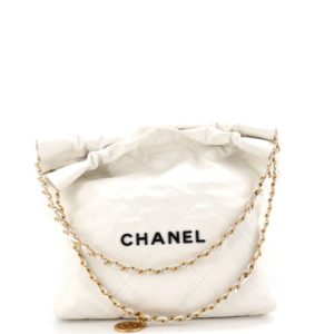 22 Chain Hobo Quilted Calfskin Small