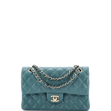 Classic Double Flap Bag Quilted Lambskin Small