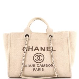 Deauville Tote Mixed Fibers Medium