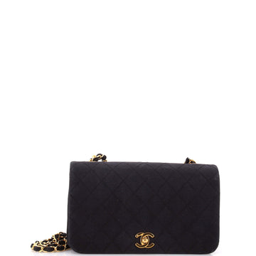 Vintage Full Flap Bag Quilted Jersey Small