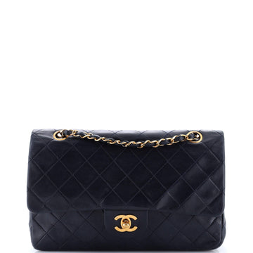 Vintage Classic Double Flap Bag Quilted Lambskin Medium