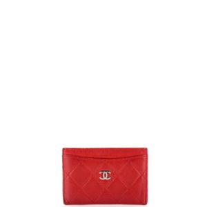Classic Card Holder Quilted Lambskin