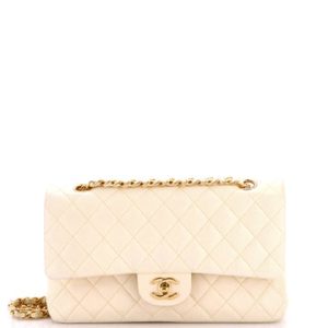 Vintage Classic Double Flap Bag Quilted Lambskin Medium