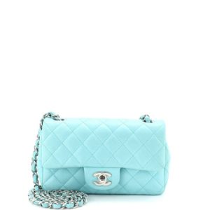 Classic Single Flap Bag Quilted Lambskin Mini