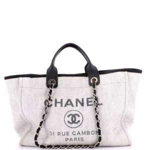 Deauville Tote Raffia Medium