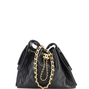 25 Hobo Bag Quilted Caviar Small